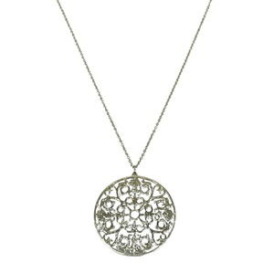 Tiffany Enchanted Round Necklace Silver